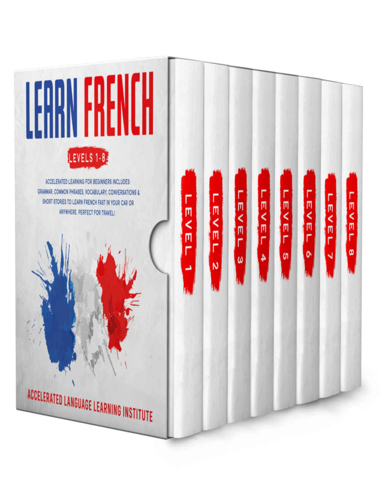 Rich Results on Google's SERP when searching for 'Learn French Accelerated Learning for Beginners Book'