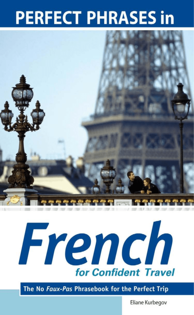 Rich Results on Google's SERP when searching for 'Perfect Phrases In French for Confident Travel Book'