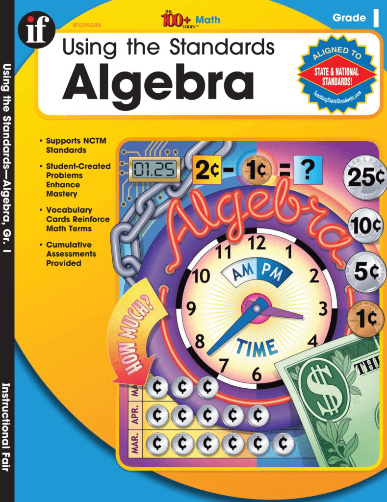 Rich Results on Google's SERP when searching for 'Using The Standards Algebra Book 1'