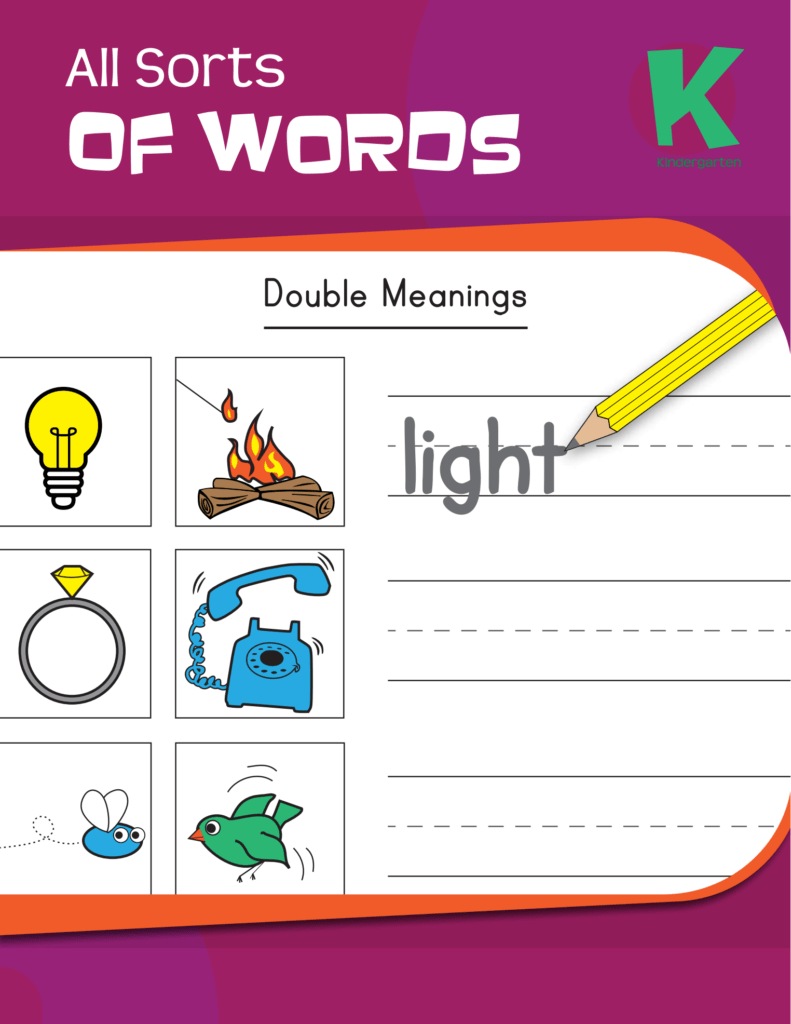 Rich Results on Google's SERP when searching for 'All Sorts Of Words Kindergarten Workbook'
