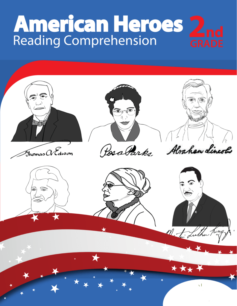 Rich Results on Google's SERP when searching for 'American Heroes Reading Comprehension 2nd Grade Workbook'