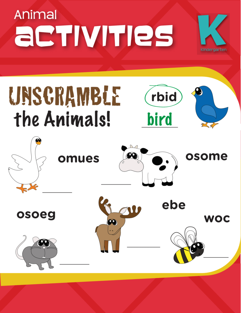 Rich Results on Google's SERP when searching for 'Animal Activities Kindergarten Workbook'