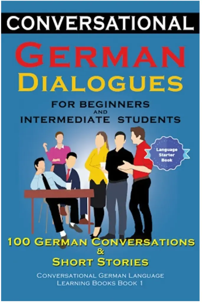 Rich Results on Google's SERP when searching for 'Conversational German Dialogues For Beginners Book'