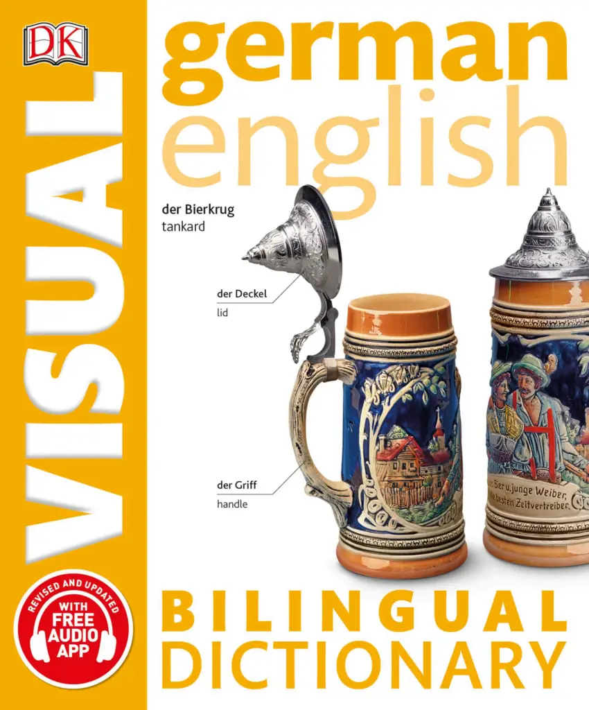 Rich Results on Google's SERP when searching for 'German English Bilingual Visual Dictionary Book 2'