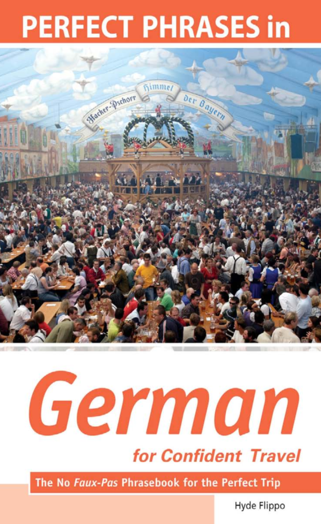 Rich Results on Google's SERP when searching for 'Perfect Phrases in German for Confident Travel Book'