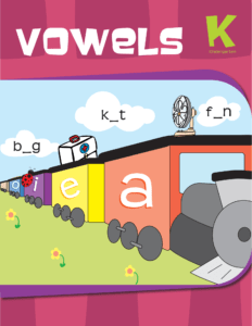 Rich Results on Google's SERP when searching for 'Vowels Kindergarten Workbook'