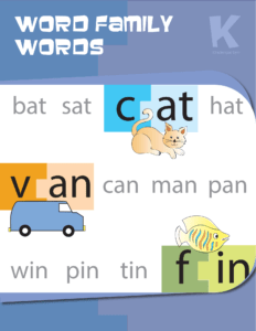 Rich Results on Google's SERP when searching for 'Word Family Words Kindergarten Workbook'