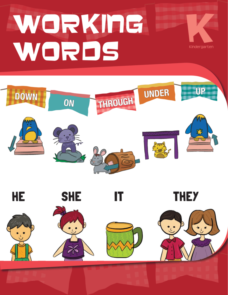 Rich Results on Google's SERP when searching for 'Working Words Kindergarten Workbook'